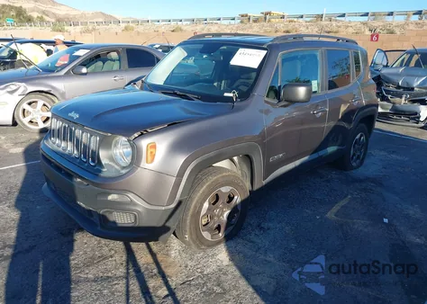 2017 Jeep Renegade Sport 4X4 z USA, uszkodzony, nr VIN ZACCJBAB7HPG14698